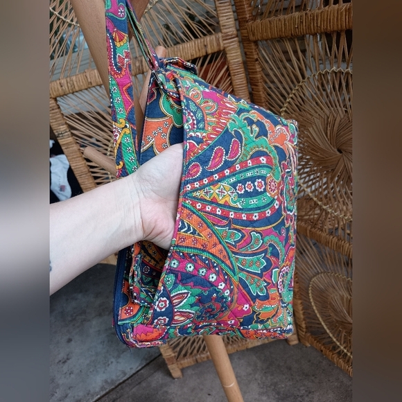 Vera Bradley Colorful Paisley Crossbody Bag - Picture 5 of 8